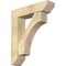 Ekena Millwork Westlake Slat Rough Sawn Bracket w/ Offset Brace, Douglas Fir, 8"W x 32"D x 38"H BKT0806X32X38WTL06RDF - alternate 1
